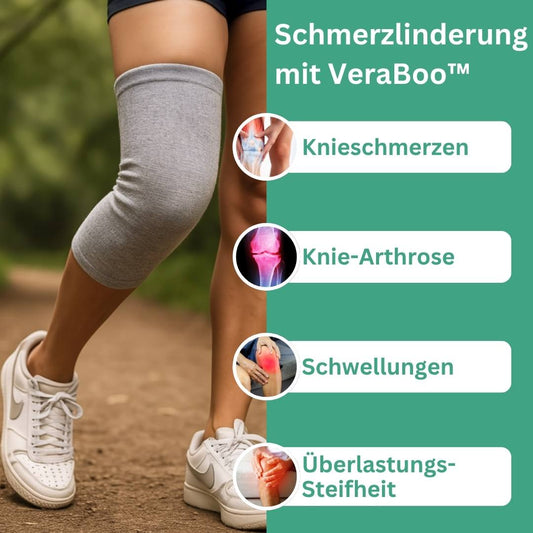 Bambus Knie-Bandage für schmerzfreies Laufen (atmungsaktiv)